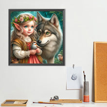 Load image into Gallery viewer, Diamond Painting - Full Round - Elf Girl (40*40CM)
