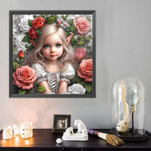 Load image into Gallery viewer, Diamond Painting - Full Round - Elf Girl (40*40CM)
