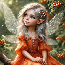 Load image into Gallery viewer, Diamond Painting - Full Round - Elf Girl (40*40CM)
