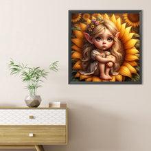 Load image into Gallery viewer, Diamond Painting - Full Round - Elf Girl (40*40CM)
