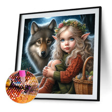 Load image into Gallery viewer, Diamond Painting - Full Round - Elf Girl (40*40CM)
