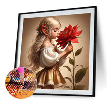 Load image into Gallery viewer, Diamond Painting - Full Round - Elf Girl (40*40CM)
