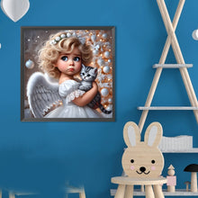 Load image into Gallery viewer, Diamond Painting - Full Round - Angel Child (40*40CM)
