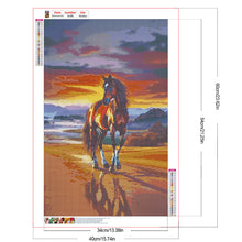 Load image into Gallery viewer, Diamond Painting - Full Round - Horse (40*60CM)
