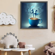 Load image into Gallery viewer, Diamond Painting - Full Round - Dancer On Coffee (40*40CM)

