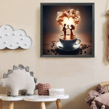 Load image into Gallery viewer, Diamond Painting - Full Round - Dancer On Coffee (40*40CM)
