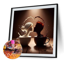 Load image into Gallery viewer, Diamond Painting - Full Round - Dancer On Coffee (40*40CM)
