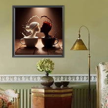 Load image into Gallery viewer, Diamond Painting - Full Round - Dancer On Coffee (40*40CM)
