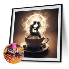 Load image into Gallery viewer, Diamond Painting - Full Round - Dancer On Coffee (40*40CM)

