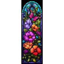 Load image into Gallery viewer, Diamond Painting - Full Round - Poppy Glass Painting (30*90CM)
