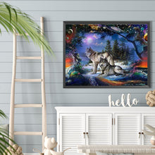 Load image into Gallery viewer, Diamond Painting - Full Round - Wolf (45*35CM)
