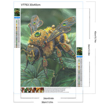 Load image into Gallery viewer, Diamond Painting - Full Round - Gem bee (30*40CM)
