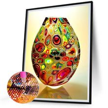 Load image into Gallery viewer, Diamond Painting - Full Round - Striped vase (30*40CM)
