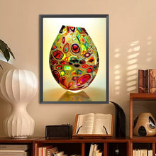 Load image into Gallery viewer, Diamond Painting - Full Round - Striped vase (30*40CM)
