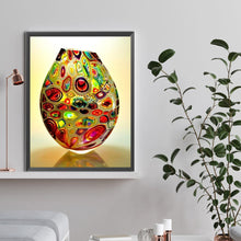 Load image into Gallery viewer, Diamond Painting - Full Round - Striped vase (30*40CM)
