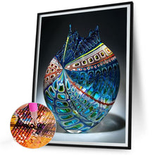 Load image into Gallery viewer, Diamond Painting - Full Round - Striped vase (30*40CM)
