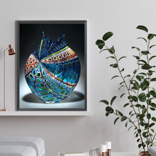 Load image into Gallery viewer, Diamond Painting - Full Round - Striped vase (30*40CM)
