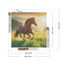 Load image into Gallery viewer, Diamond Painting - Full Round - Horse (40*40CM)

