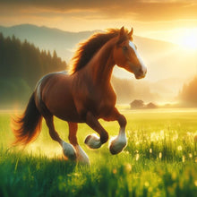 Load image into Gallery viewer, Diamond Painting - Full Round - Horse (40*40CM)
