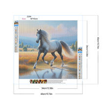 Load image into Gallery viewer, Diamond Painting - Full Round - Horse (40*40CM)
