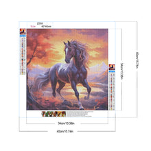 Load image into Gallery viewer, Diamond Painting - Full Round - Horse (40*40CM)
