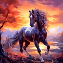 Load image into Gallery viewer, Diamond Painting - Full Round - Horse (40*40CM)
