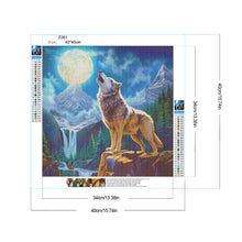 Load image into Gallery viewer, Diamond Painting - Full Round - Wolf (40*40CM)
