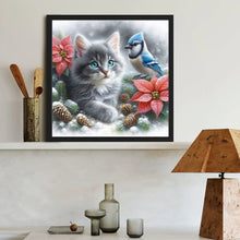 Load image into Gallery viewer, Diamond Painting - Full Round - Cat (40*40CM)
