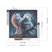 Load image into Gallery viewer, Diamond Painting - Full Round - Wolf (40*40CM)
