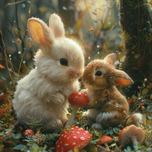 Load image into Gallery viewer, Diamond Painting - Full Round - Rabbit (40*40CM)
