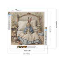 Load image into Gallery viewer, Diamond Painting - Full Round - Rabbit (40*40CM)
