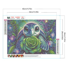 Load image into Gallery viewer, Diamond Painting - Full Round - Rose Turtle (40*30CM)
