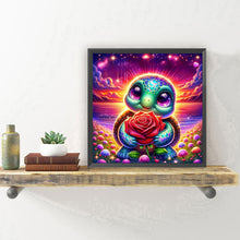 Load image into Gallery viewer, Diamond Painting - Full Round - Rose Turtle (30*30CM)
