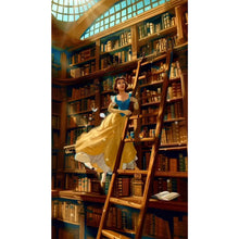 Load image into Gallery viewer, AB Diamond Painting - Full Round - Belle In The Library (40*70CM)
