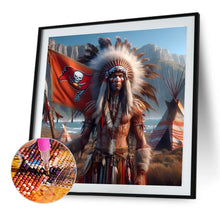 Load image into Gallery viewer, Diamond Painting - Full Round - Indians Tampa Bay Buccaneers (40*40CM)

