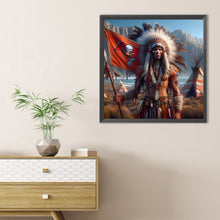 Load image into Gallery viewer, Diamond Painting - Full Round - Indians Tampa Bay Buccaneers (40*40CM)

