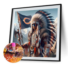 Load image into Gallery viewer, Diamond Painting - Full Round - Indians (40*40CM)

