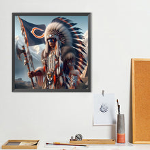 Load image into Gallery viewer, Diamond Painting - Full Round - Indians (40*40CM)

