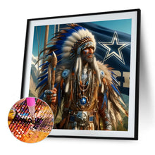 Load image into Gallery viewer, Diamond Painting - Full Round - Indians (40*40CM)
