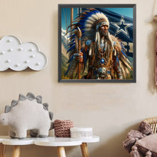 Load image into Gallery viewer, Diamond Painting - Full Round - Indians (40*40CM)

