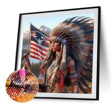 Load image into Gallery viewer, Diamond Painting - Full Round - Indians (40*40CM)
