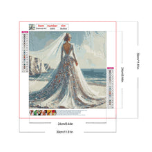 Load image into Gallery viewer, Diamond Painting - Full Round - Girl&#39;S Back (30*30CM)
