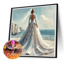 Load image into Gallery viewer, Diamond Painting - Full Round - Girl&#39;S Back (30*30CM)
