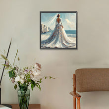 Load image into Gallery viewer, Diamond Painting - Full Round - Girl&#39;S Back (30*30CM)
