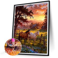 Load image into Gallery viewer, Diamond Painting - Full Round - Forest Horse (40*50CM)
