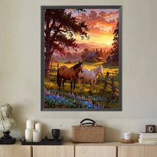 Load image into Gallery viewer, Diamond Painting - Full Round - Forest Horse (40*50CM)

