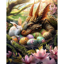 Load image into Gallery viewer, Diamond Painting - Full Round - Egg Pterosaur (40*50CM)
