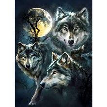 Load image into Gallery viewer, Diamond Painting - Full Round - Wolf (40*55CM)
