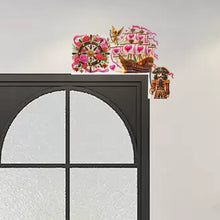 Load image into Gallery viewer, Sailing Boat 5D DIY Wooden Door Topper Diamond Painting Door Corner Decor

