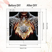 Load image into Gallery viewer, Diamond Painting - Partial Special Shaped - Dreamlike Rose (30*30CM)
